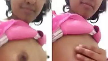 Beautiful Indian girl with boobs and hairy pussy