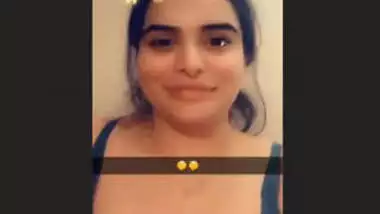 Cute NRI Paki Girl Showing Boobs