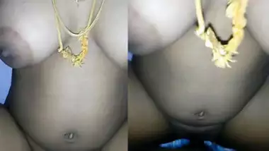 Hot Aunty boobs press and ride on top 2