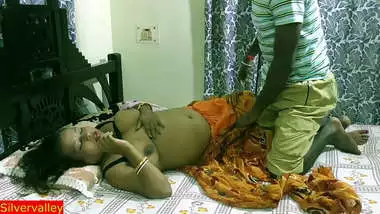 Indian hot Bhabhi romantic sex with husband cousin!! hot webseries Saree sex