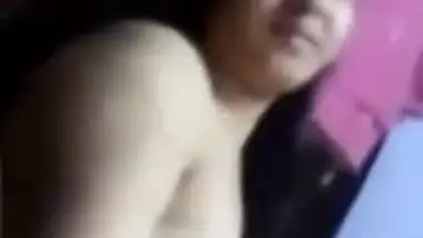 Tamil newly married milf showing her huge boobs