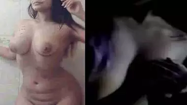 Indian girl nude body show in dark viral clip