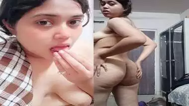 White beautiful girl fingering pussy and spreading ass